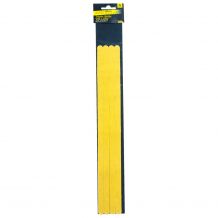 Peaux de remplacement étroites FISCHER Twin Skin 100% Mohair (Jaune)