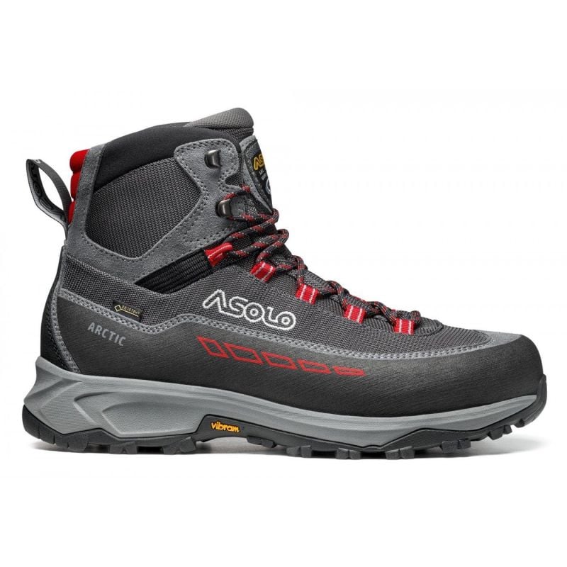 Hiking boots Asolo Arctic Gv (Grey/Gunmetal/Red) Men's