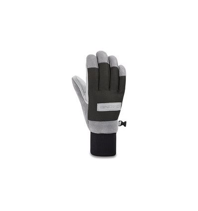 2021 Men's Dakine Titan Leather Gore Tex 5 Finger Ski Gloves Size 8 Small Carbon 
