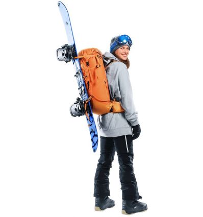 Zaino da freeride da donna Deuter Freescape Lite 24 Sl  (zafferano-mandarino) - Alpinstore