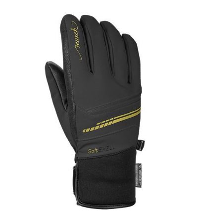 Alpinstore Tomke - Women Gloves Stormbloxx™ (black/gold) Reusch