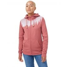 Tentree Juniper Zip Huppari (Apple Butter Red Heather) Naiset
