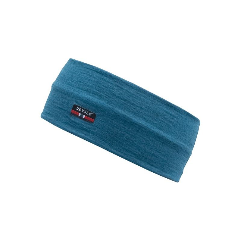 Devold Breeze Headband (Blue Melange)