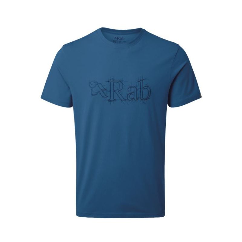 Rab Stance Sketch T-shirt (denim) för män