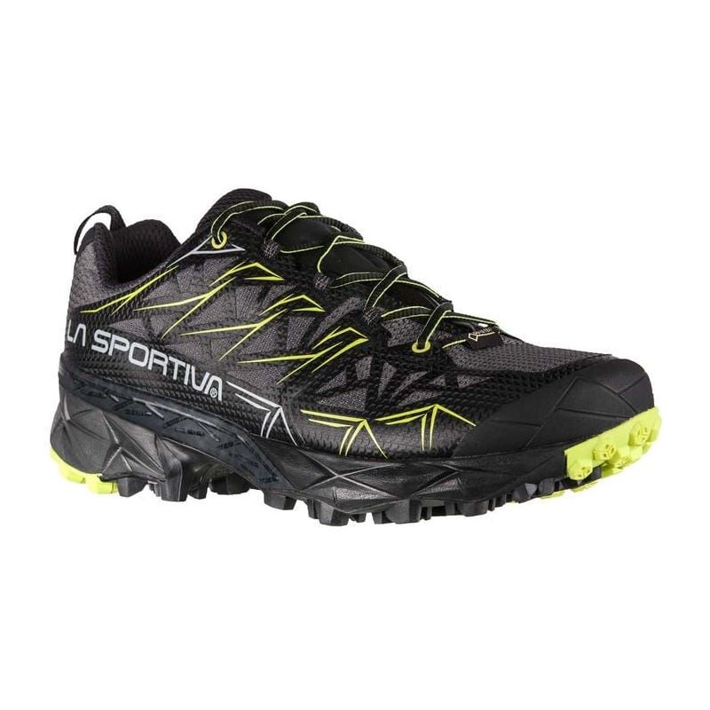 Chaussures trail La Sportiva Akyra Gtx  (Carbon/Apple Green) Homme