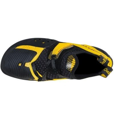 La Sportiva Solution Comp (Black/Yellow) Men's climbing shoes