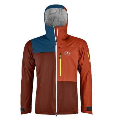 Jacket Ortovox 3l Ortler (Clay Orange) Men's - Alpinstore