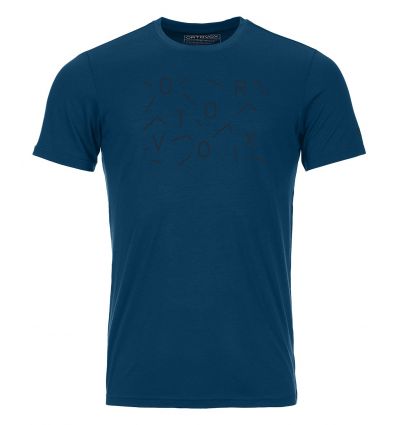 Mann's T-Shirt Blue L