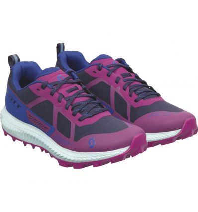 Zapatillas de trail para mujer Scott 3 (rosa carmín/azul ambarino) - Alpinstore