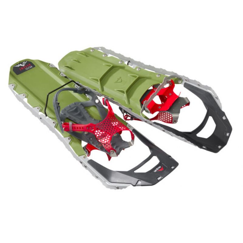 Schneeschuh Pack MSR Revo Ascent 22 (Olive) + Stöcke