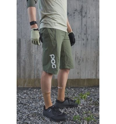 Men's Poc Essential Enduro MTB Short (Epidote Green)