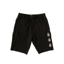 Short Volcom Iconic Stone Fleece (Black) Enfant