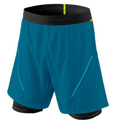 Dynafit Alpine Pro 2in1 (reef) running shorts for men - Alpinstore
