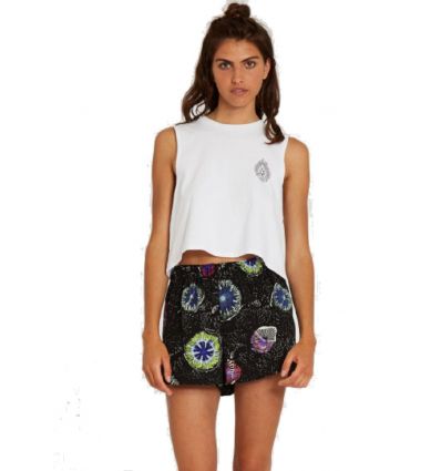 Pantalones cortos Volcom Coral Morph para mujer (Multi) - Alpinstore