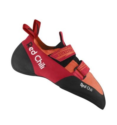 Red chili Voltage LV climbing shoe (orange red) - Alpinstore