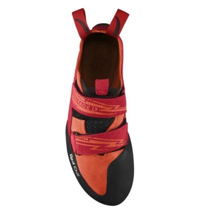 Red chili Voltage LV climbing shoe (orange red)
