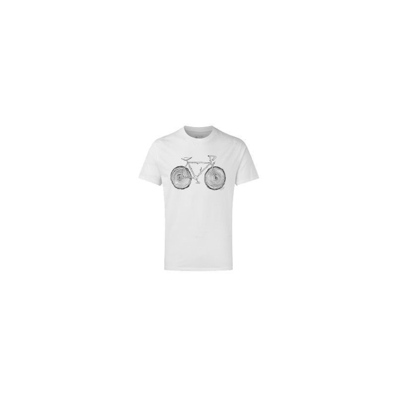 Camiseta Tentree Elm Cotton Classic (blanca) hombre