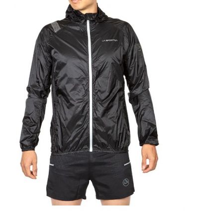 Chaqueta trail/running hombre La Sportiva Pocketshell Jacket (Negro) -  Alpinstore