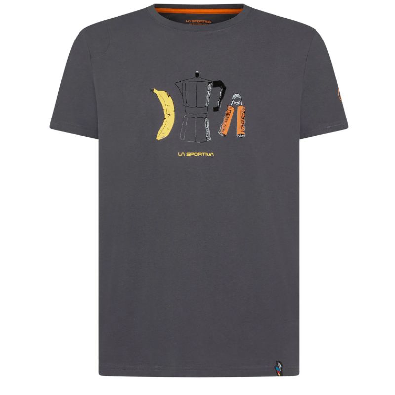 La sportiva Frokost T-skjorte (Carbon/Marple) for menn