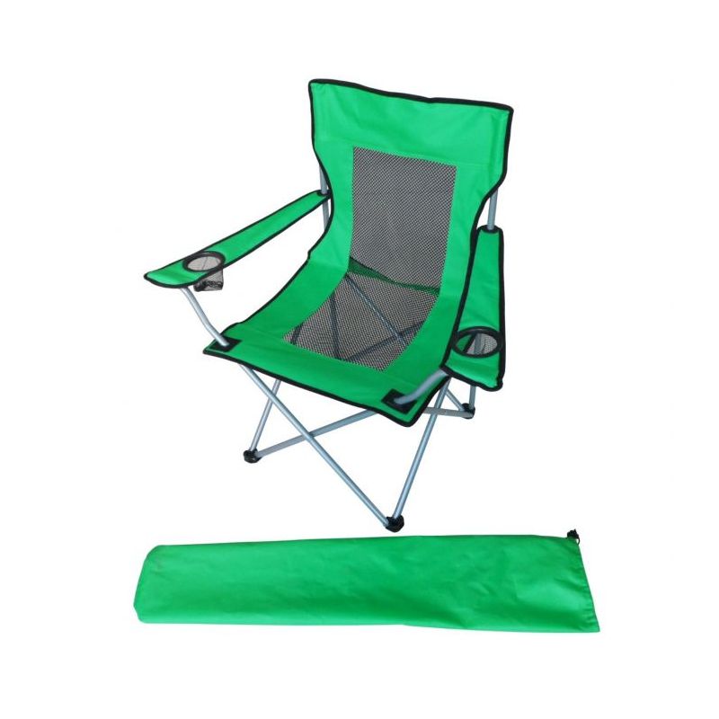 Frendo armchair with ventilated back (green)