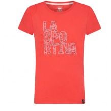 La sportiva Pattern (Hibiscus) T-Shirt Damen