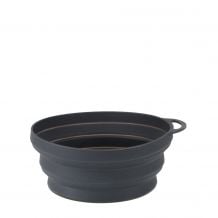 Sammenklappelige skåle LIFEVENTURE Flexibowl i silikone (grafit)