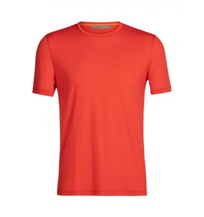 T-shirt Icebreaker Zoneknit Ss Tee (Lava/grape/cb) man - Alpinstore