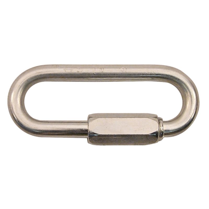 Mousqueton KONG Quick Link Seven Acier 7mm Teste + Marquage CE