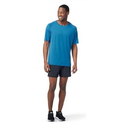 T-shirt Smartwool Merino Sport 120 (light neptune blue) man - Alpinstore