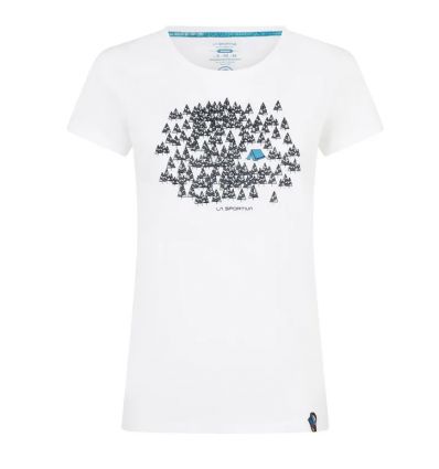 La sportiva Forest (White) women's T-shirt - Alpinstore