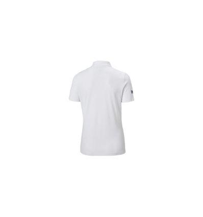 Historicus Messing Orkaan Polo Helly Hansen Crew Tech Quick-Dry (Wit) dames - Alpinstore