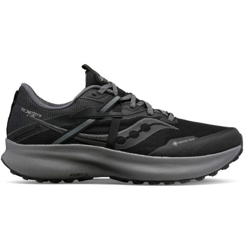 Chaussures trail running Saucony Ride 15 Tr Gtx (black/charcoal) homme