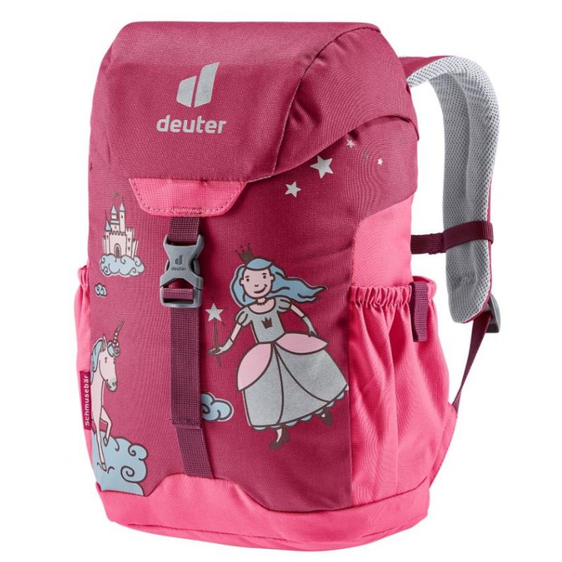Ryggsäck för barn Deuter Schmusebar (ruby-hotpink)