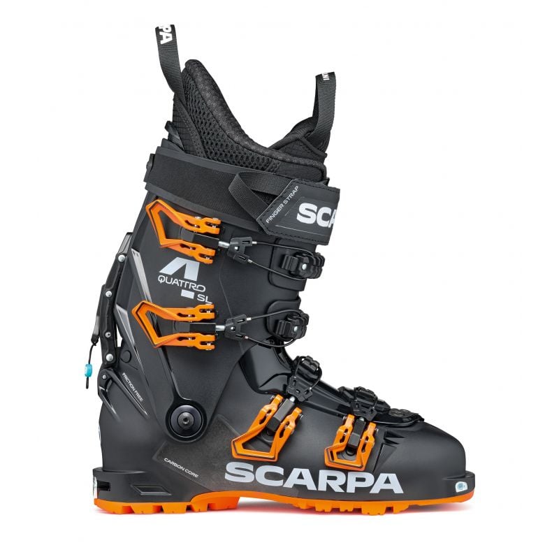 Men's Scarpa 4 Quattro SL (Black Orange) ski touring boot