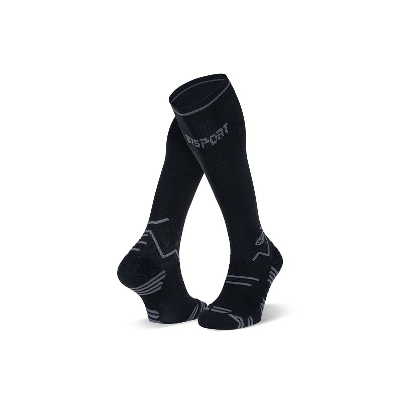 BV sport Trail Compression-sokk (svart/grå)