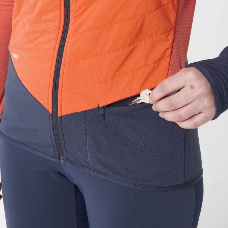 Veste Millet Rutor Alpha Jacket (Saphir/Coral chrome) Femme Alpinstore
