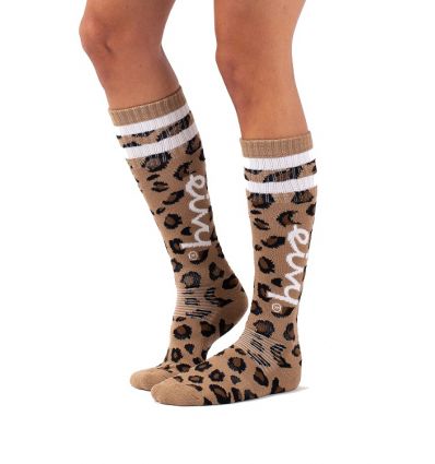 Ski socks Eivy Cheerleader Wool (Leopard) woman - Alpinstore