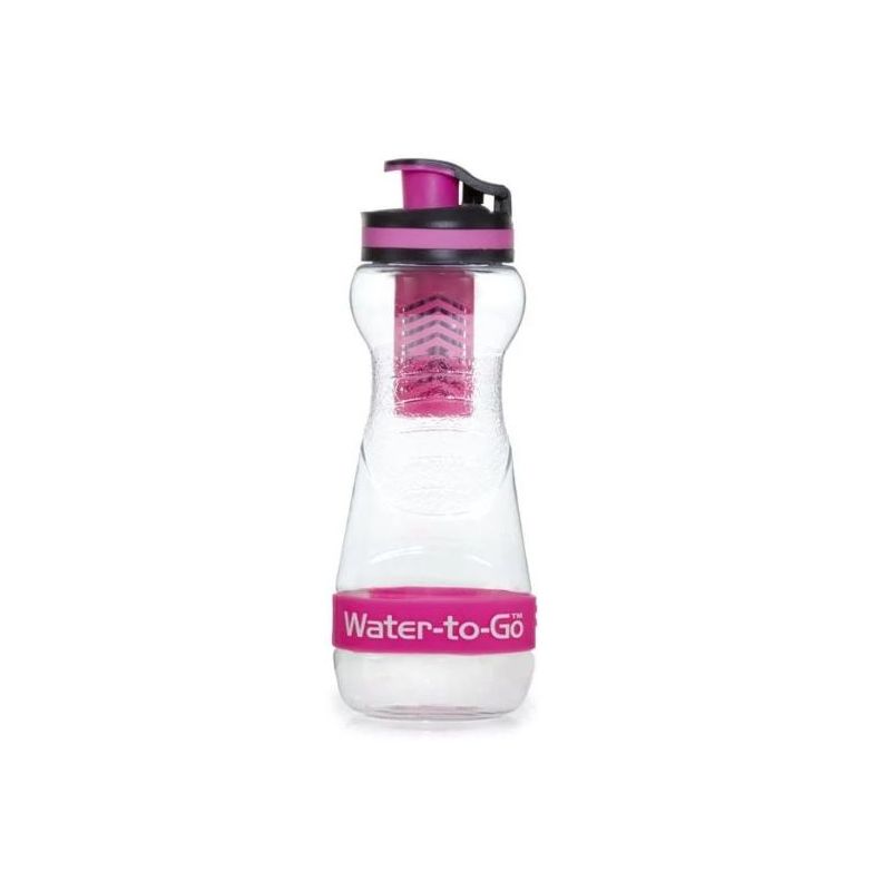 Filterfles Water to Go City (roze)
