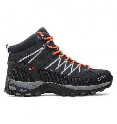 Hiking shoes CMP RIGEL (Antracite/Flash - Orange) Men WP Alpinstore MID