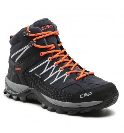 - CMP MID Men WP Hiking (Antracite/Flash Alpinstore Orange) shoes RIGEL