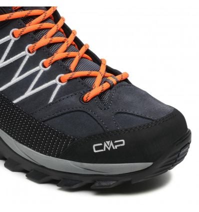 shoes - Men MID Alpinstore (Antracite/Flash Hiking RIGEL WP CMP Orange)