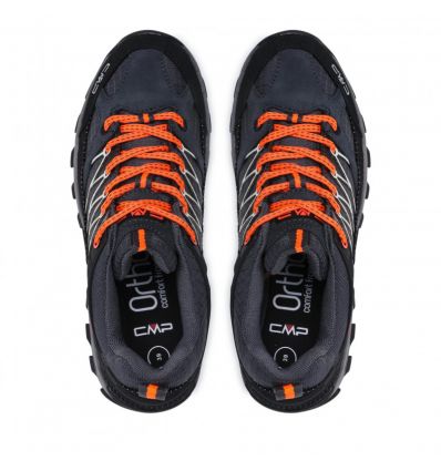 Hiking shoes CMP RIGEL LOW WP (Anthracite Flash Orange) man - Alpinstore