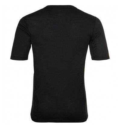 Camiseta de hombre Odlo Active Warm Eco (negra) - Alpinstore