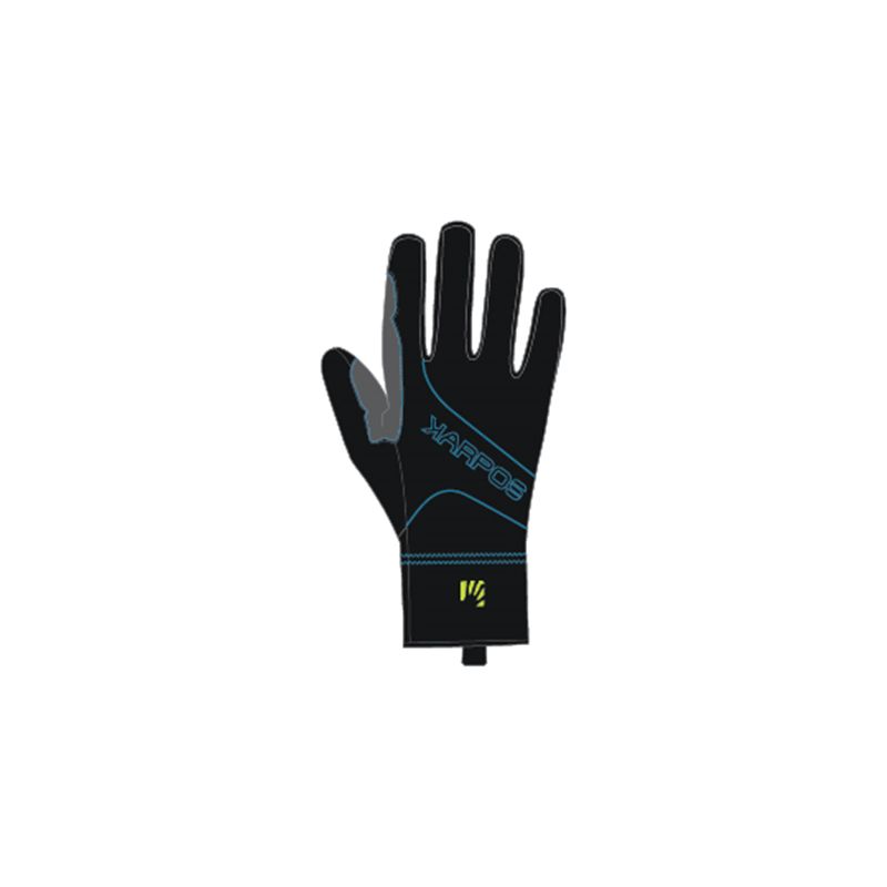 Ski mountaineering gloves Karpos Alagna (BLACK/BLUE JEWEL) mixed