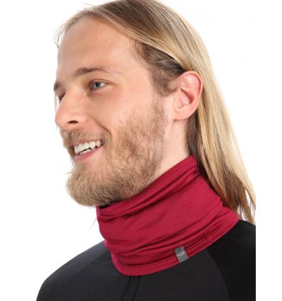 Sports Neck Gaiter Face Mask for Outdoor Activities - Teal Cherry