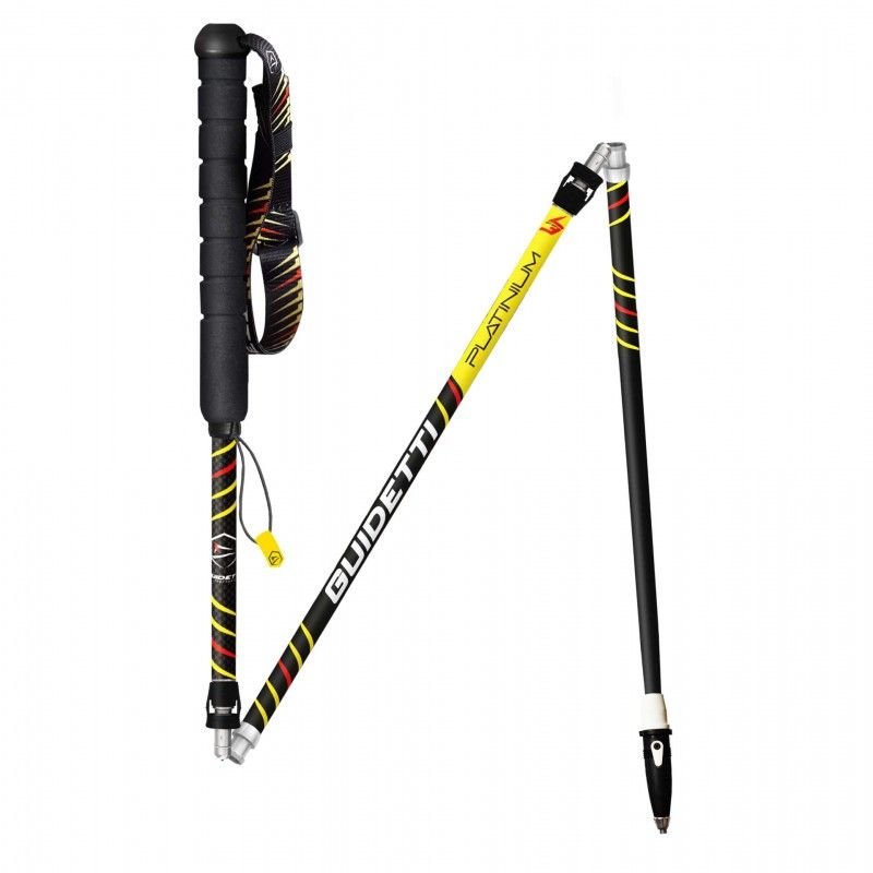 Guidetti Platinium Aero Perf (black/yellow) men's poles