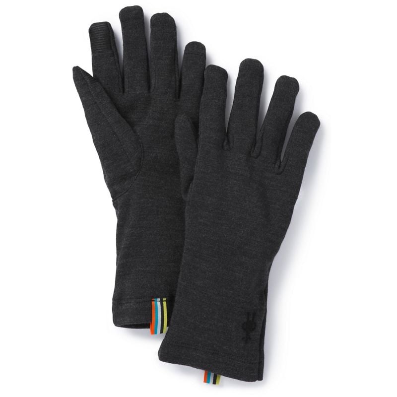 Gants en laine mérinos SMARTWOOL Thermal Merino Glove (Charcoal Heather)
