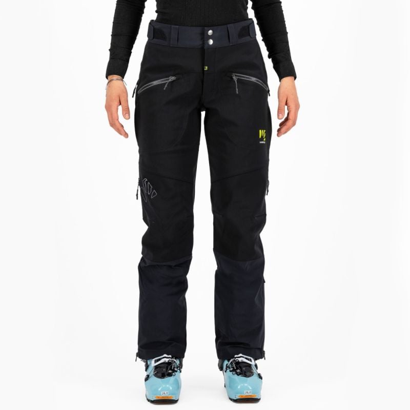 Pantalon de ski alpinisme KARPOS Marmolada Pant (Black/Dark Grey) Femme