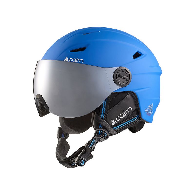 Junior visor helmet Cairn Electron Visor (Mat King Blue)
