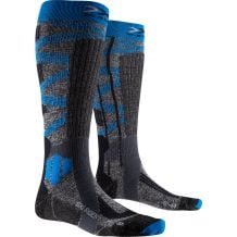 Chaussettes ski X-Socks Rider Silver 4.0 (stone grey melange